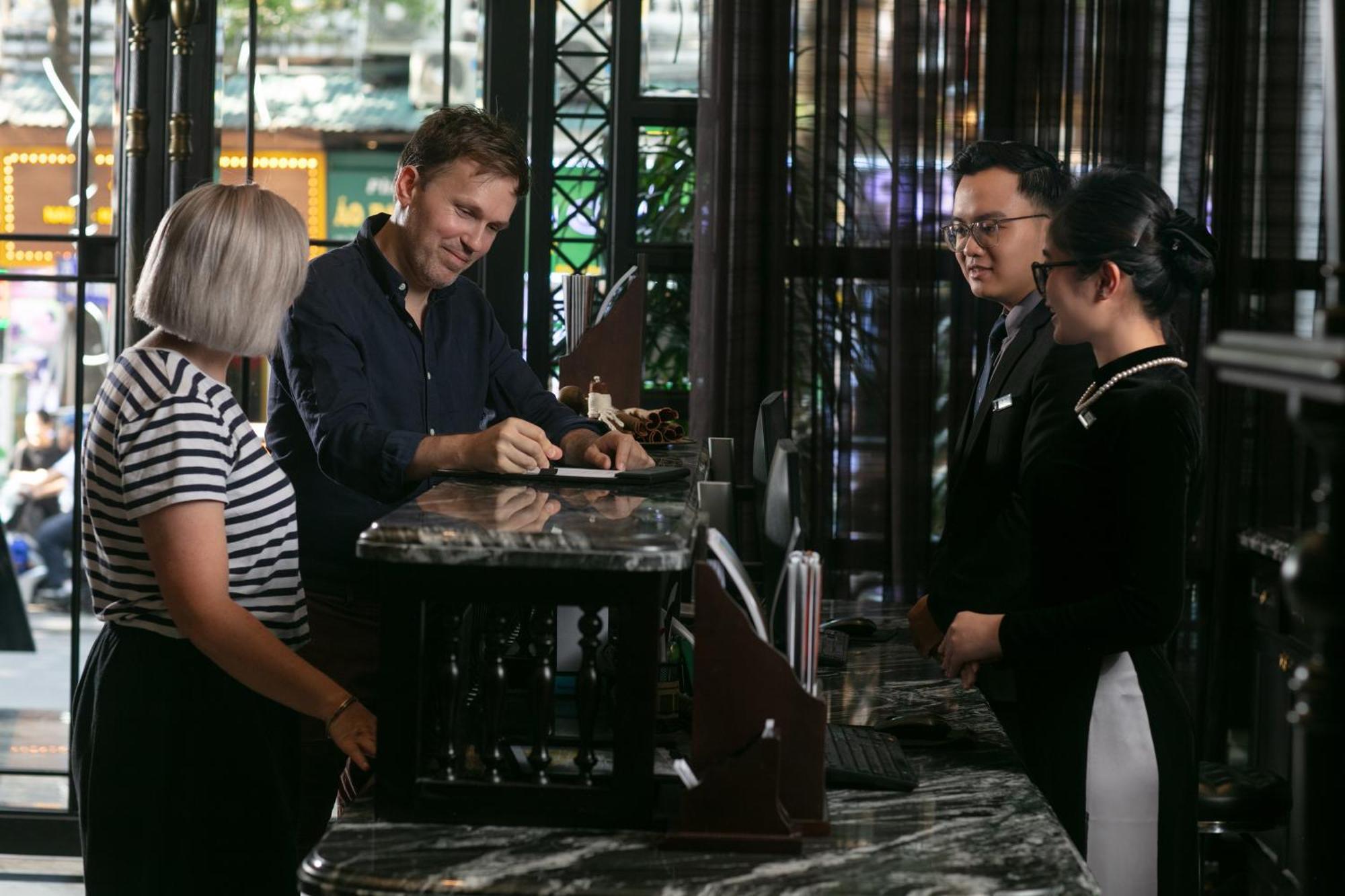 LeaH Silk Hotel Hanoi Exterior foto